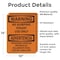 Signmission No Dumping Tenant Use Only Bilingual, 10 in W x Rectangle, Vinyl Decal OS-2PACK-WS-D-1014-L-12700 - alternate 3